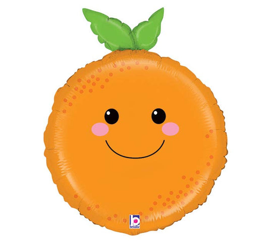 Orange Foil Balloon