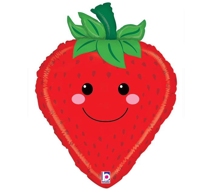 Strawberry Foil Balloon