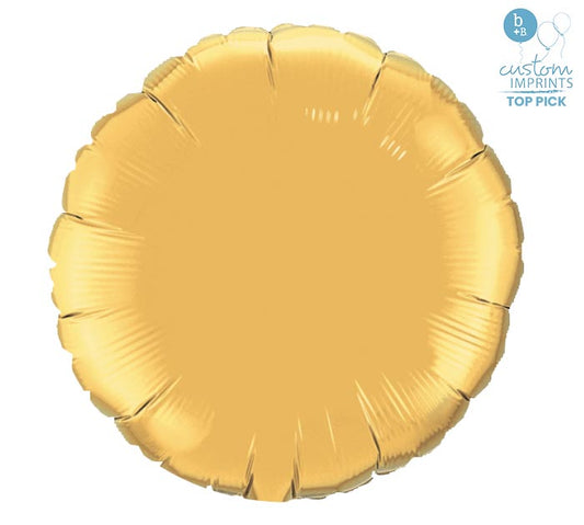 Metallic Gold Standard Foil Balloon