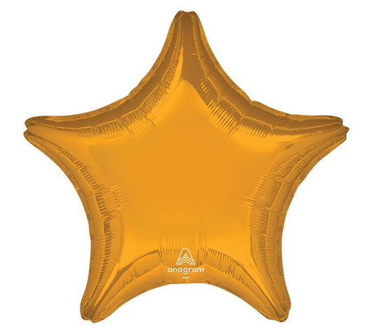 Jumbo Metallic Gold Star Foil Balloon