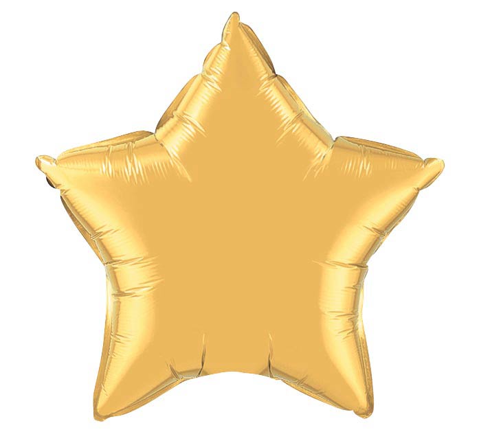 Metallic Gold Standard Foil Balloon