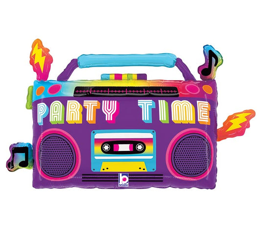 Party Time Boom Box Balloon