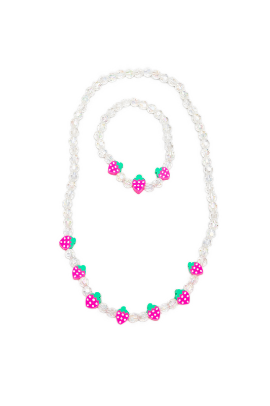 Berry Beautiful Necklace & Bracelet Set Sale price