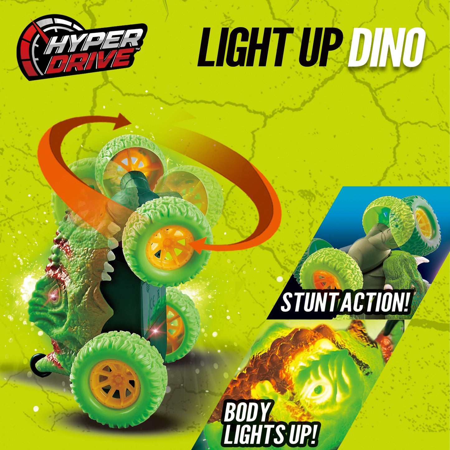 Light up Stunt Dino Remote Control