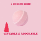 Gift-Ready Merry Cherry Bath Bomb - Ideal Stocking Stuffer