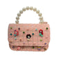 Pink Princess Tweed Purse