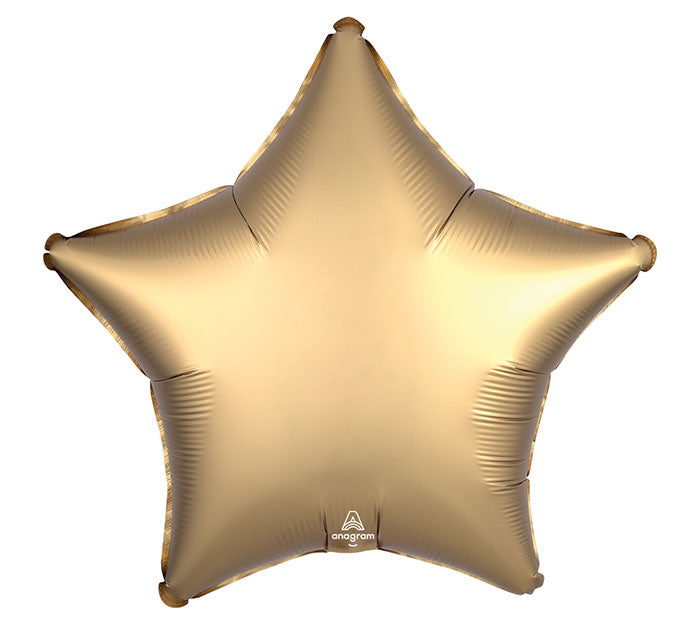 Satin Luxe Gold Sateen Standard Foil Balloon