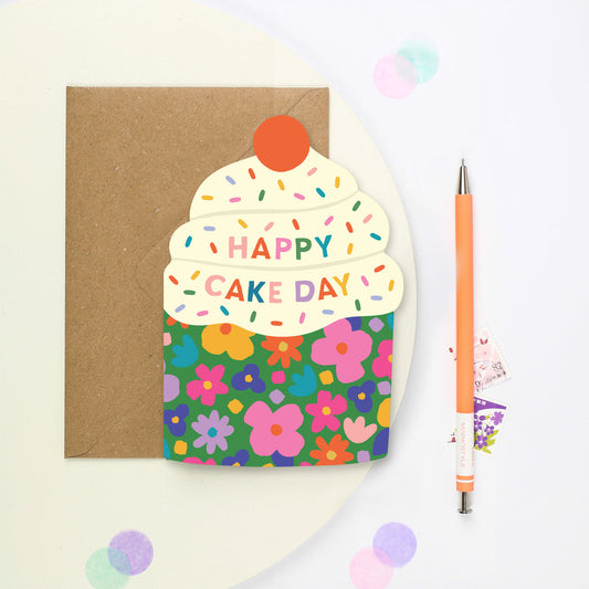 Happy Cake Day Card