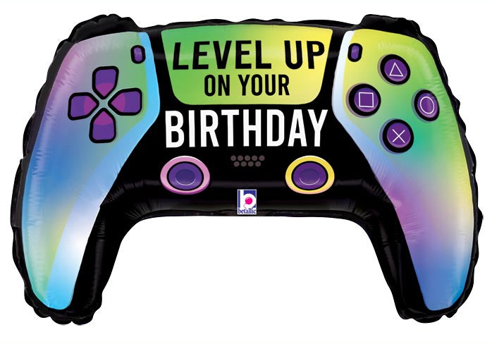 Level Up On Your Birthday Foil Balloon