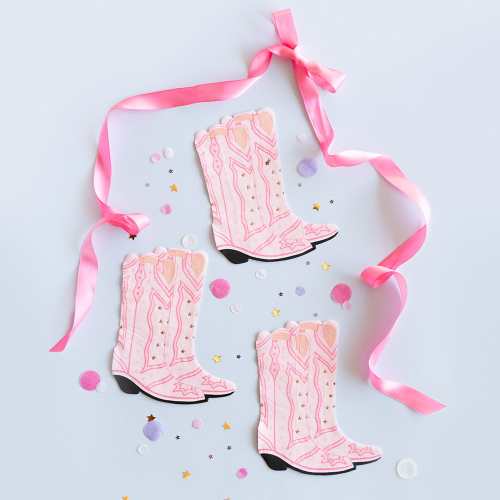 Cowgirl Boot Napkins