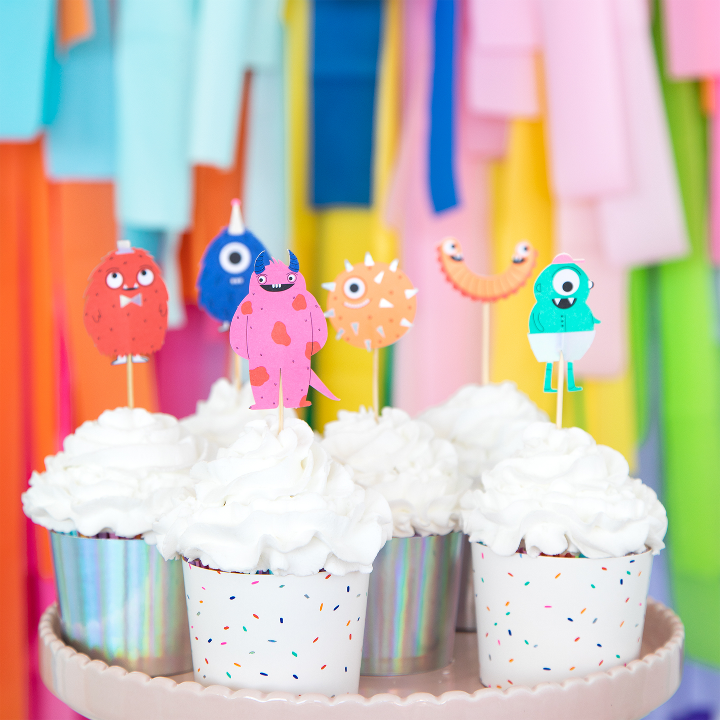 Little Monsters Cupcake Decorating Kit