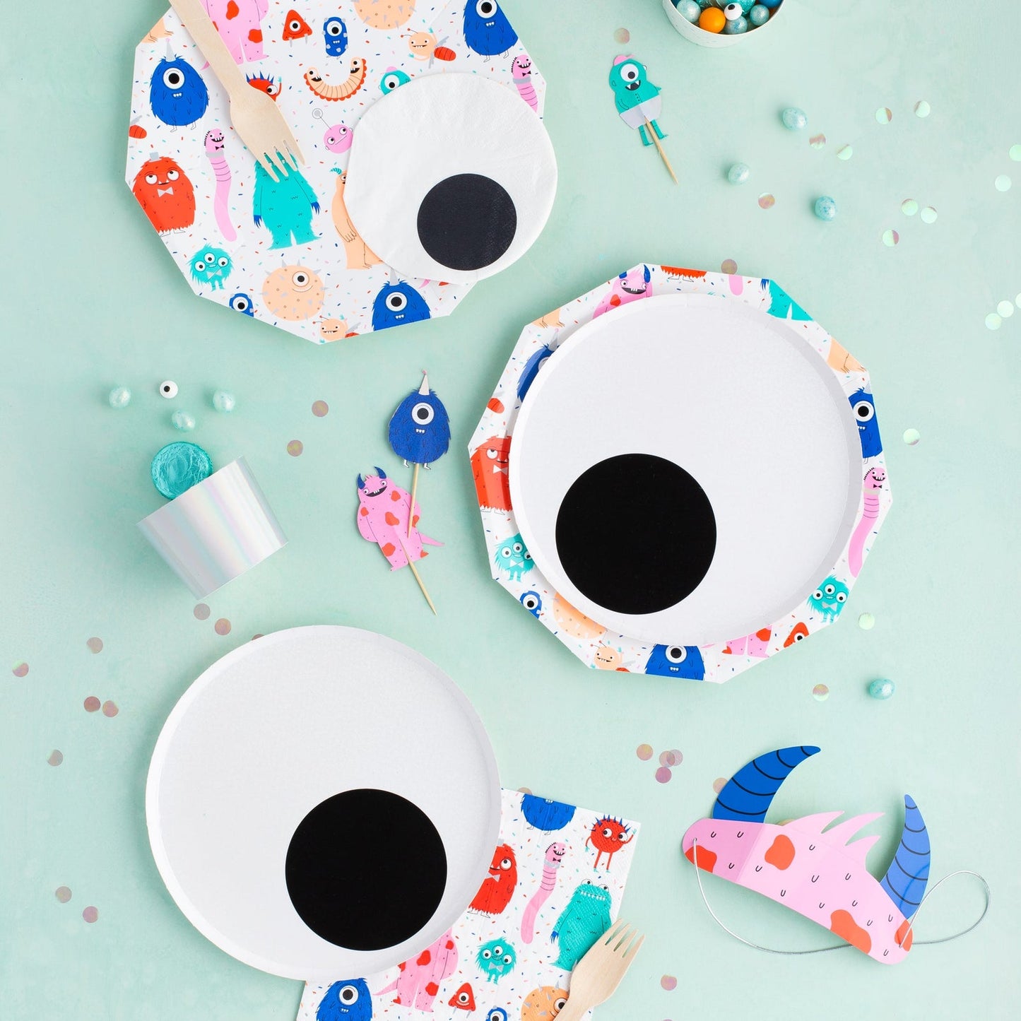 Little Monsters Large Plates