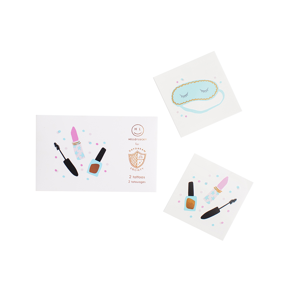 Slumber Party Temporary Tattoos