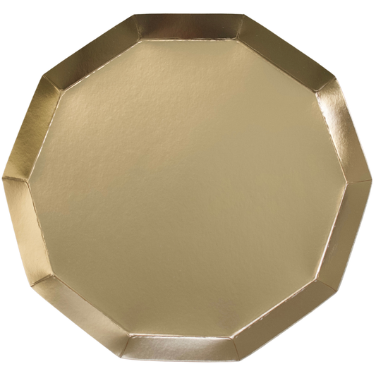 Gold Premium Dinner Plates