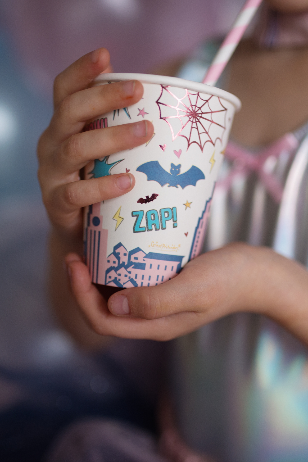 Superhero Star Cups