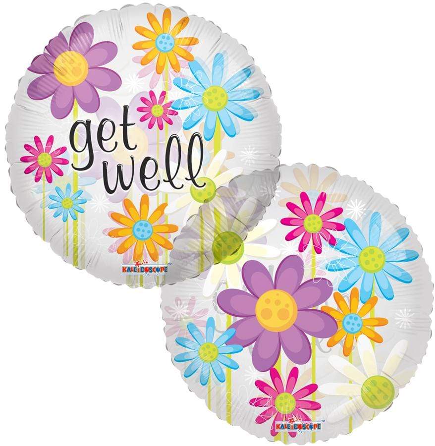 Get Well Daisy Foil Balloon