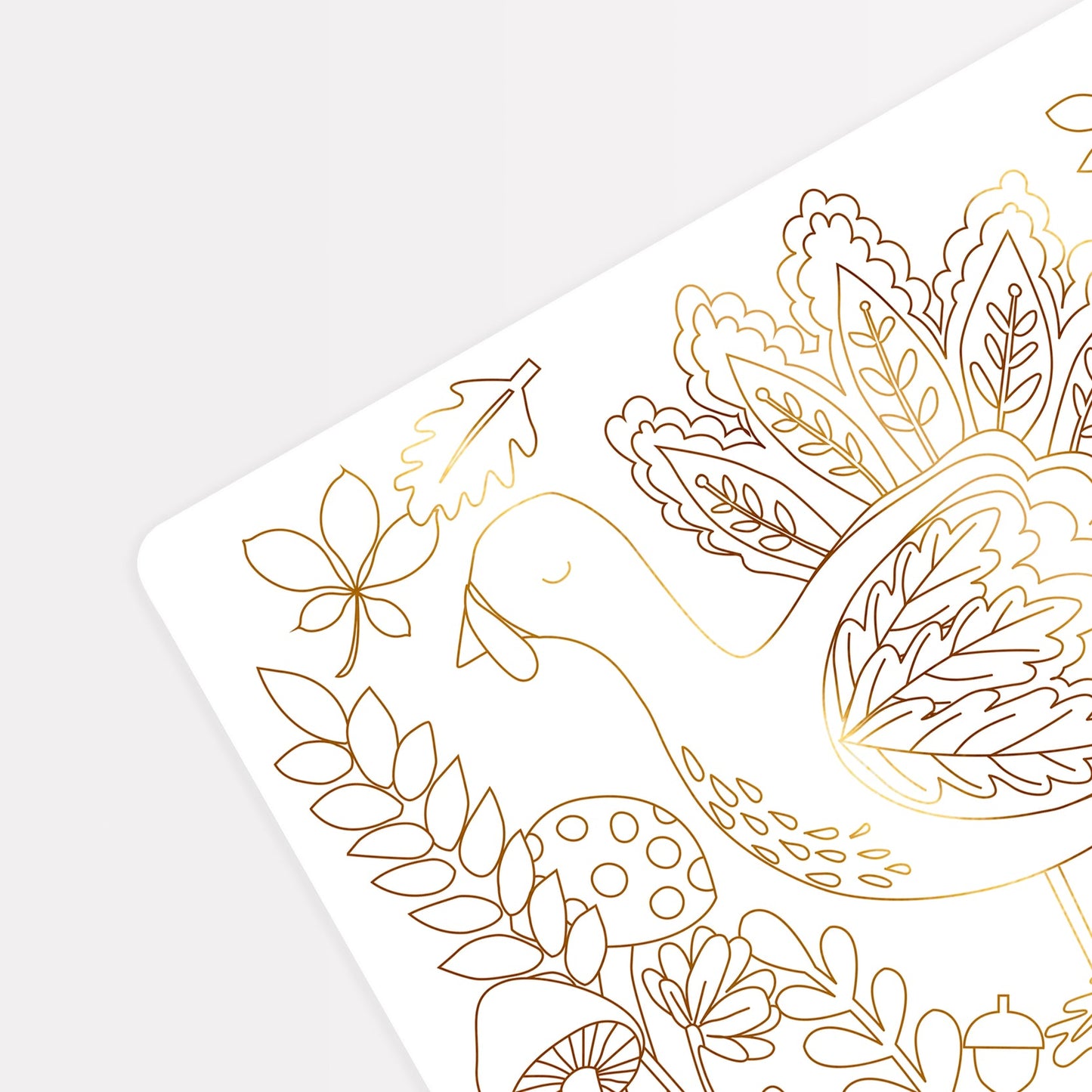 Thanksgiving Coloring Placemats