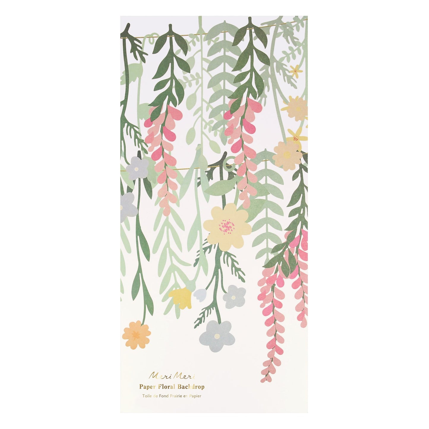 Floral Paper Backdrop