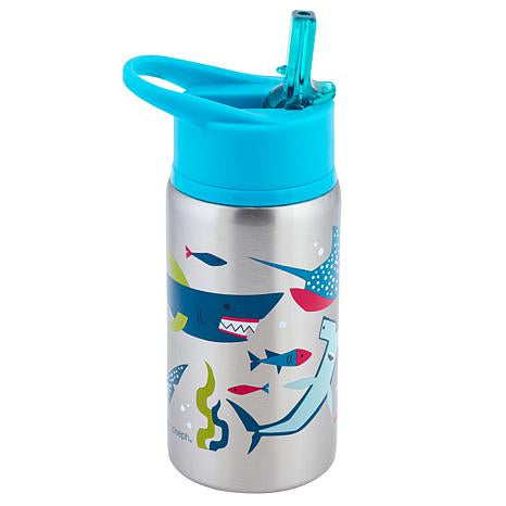 Flip Top Stainless Steel Bottle: Shark