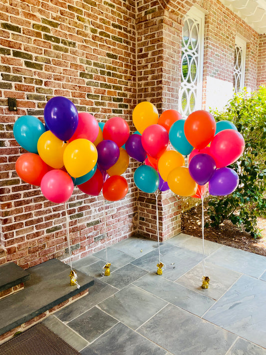 11'' Latex Balloons with Helium and Hi-Float