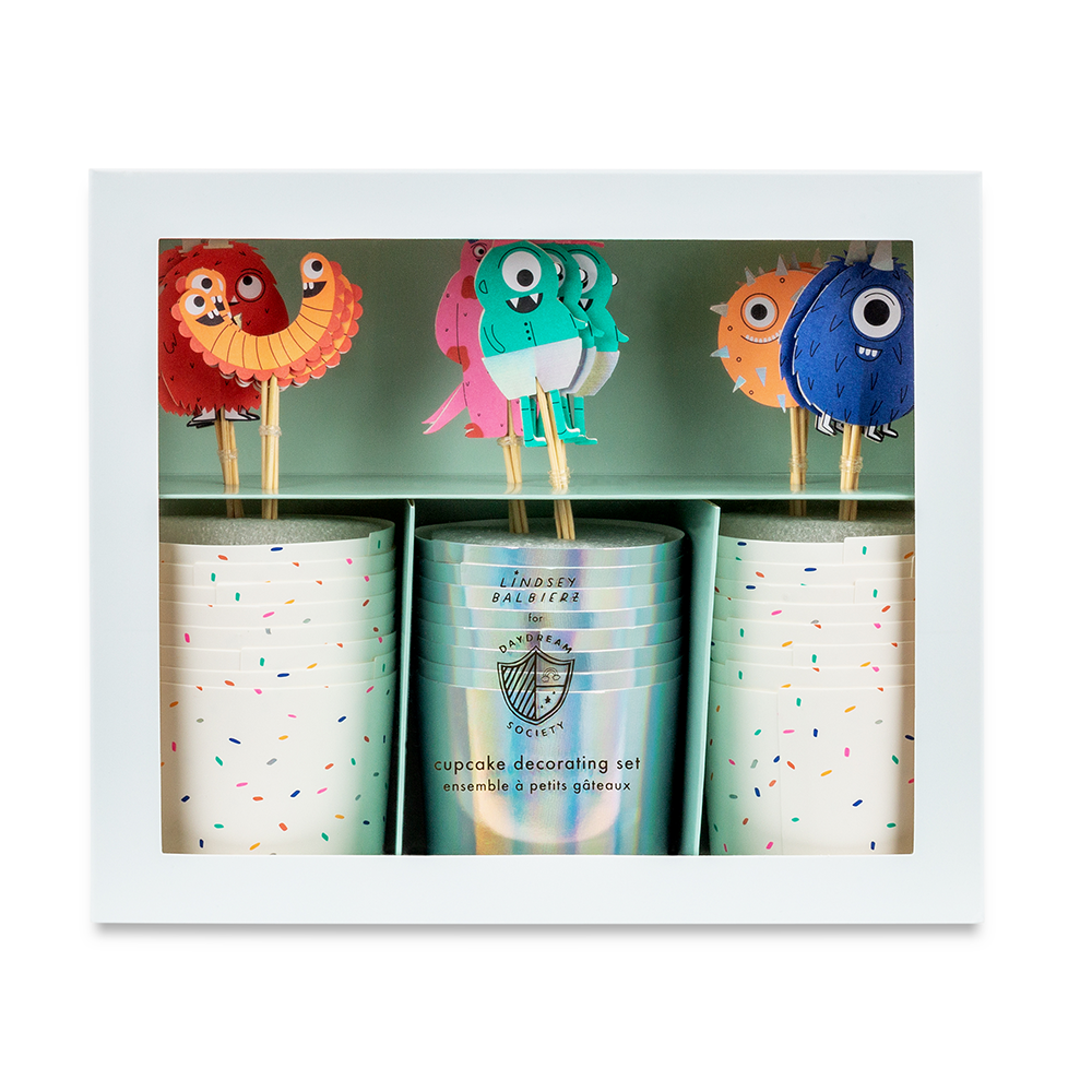 Little Monsters Cupcake Decorating Kit