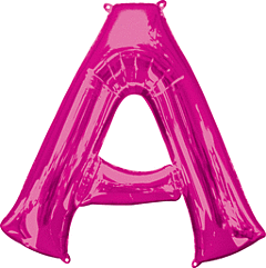 34'' Letter Balloon - Pink