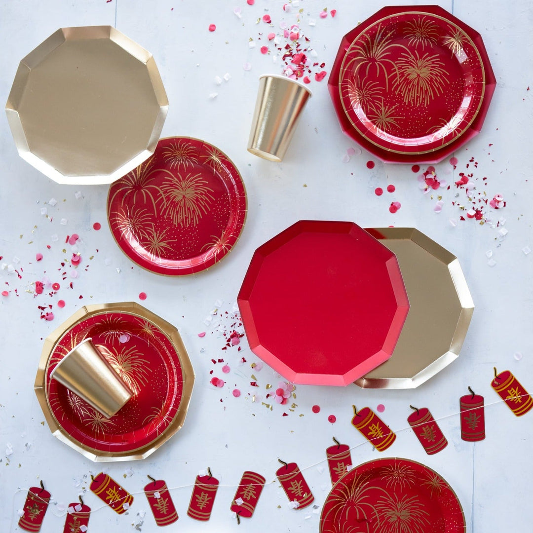 Cherry Red Premium Dinner Plate