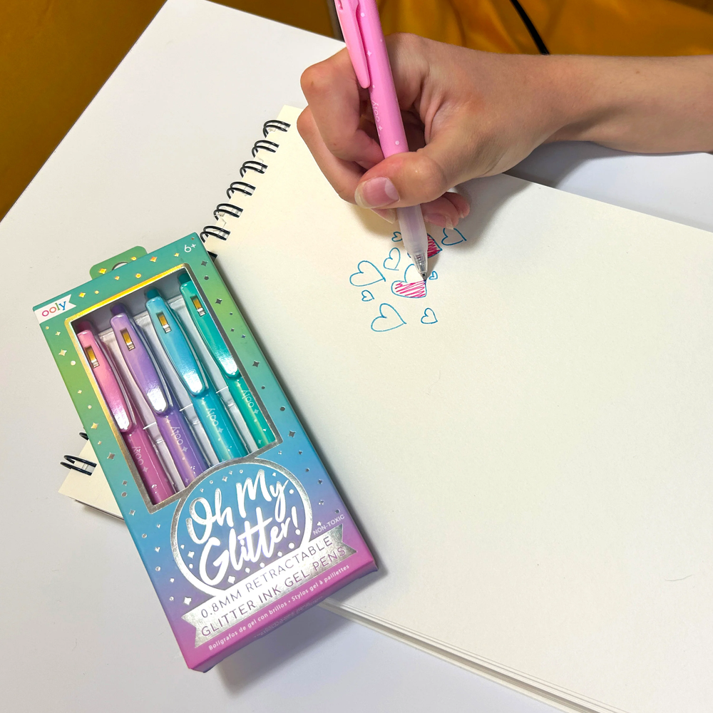 Oh My Glitter! Retractable Gel Pens