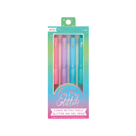 Oh My Glitter! Retractable Gel Pens