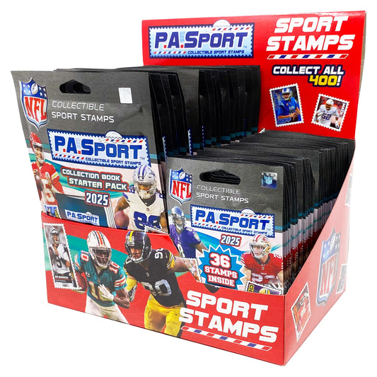 P.A. Sport Collectible Sport Stamps 2025 NFL