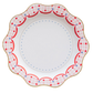 Red Gingham 4th of July Dinner Plates