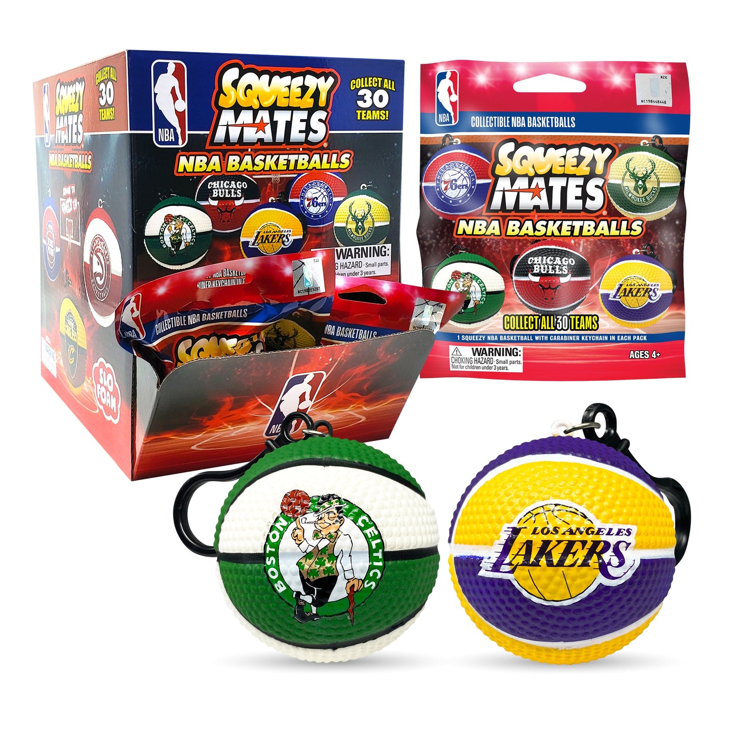 SqueezyMate NBA Basketballs: Series 1