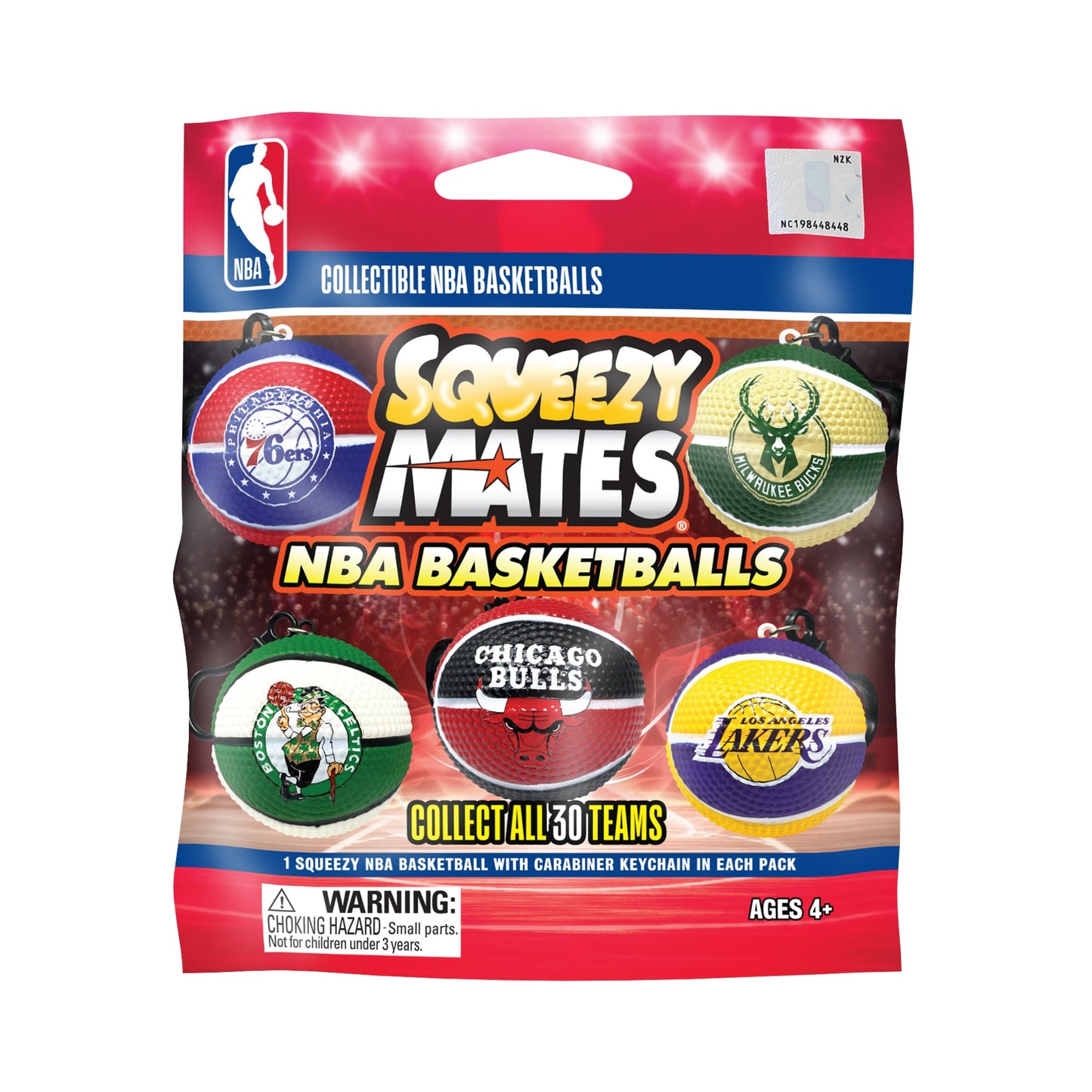 SqueezyMate NBA Basketballs: Series 1