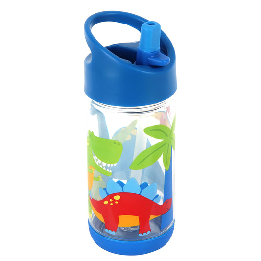 Flip-Top Water Bottle - Dinosuar