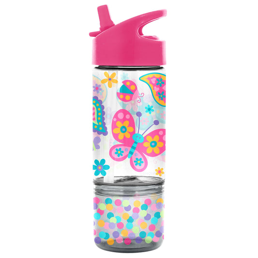 Sip and Snack Bottle - Butterfly