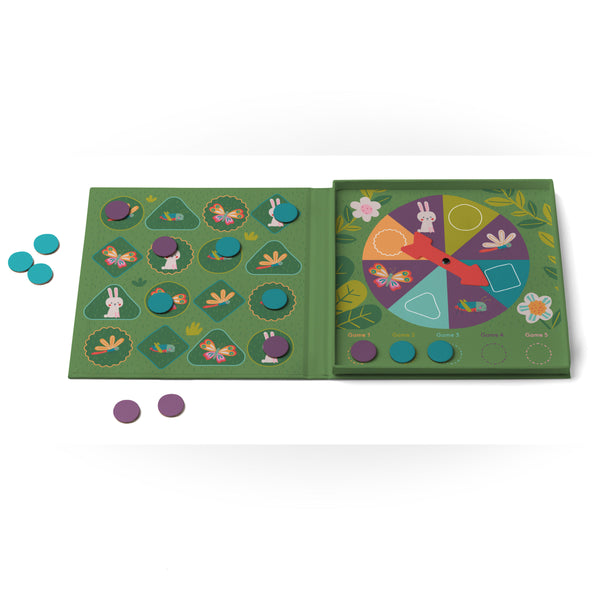 Magnetic 4-In-A-Row Book