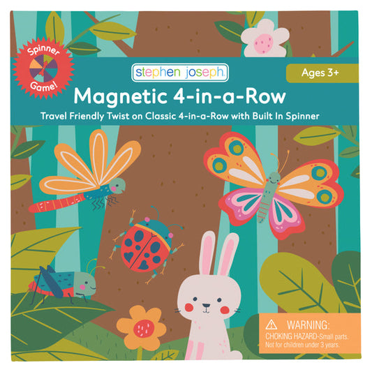Magnetic 4-In-A-Row Book