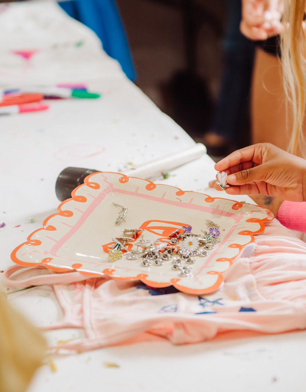 Art Party Dinner Plates