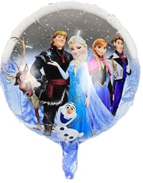Frozen Silver Foil Balloon