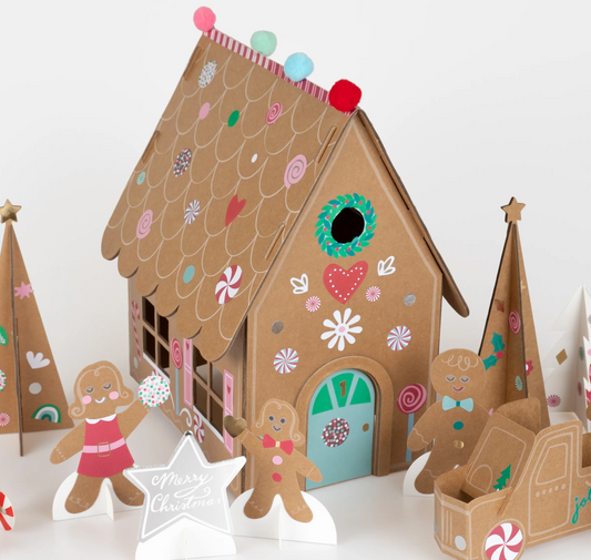 Gingerbread Sticker Advent Calendar