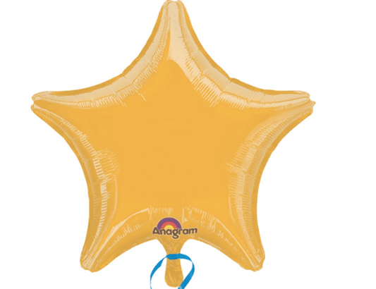 Metallic Gold Star Foil Balloon