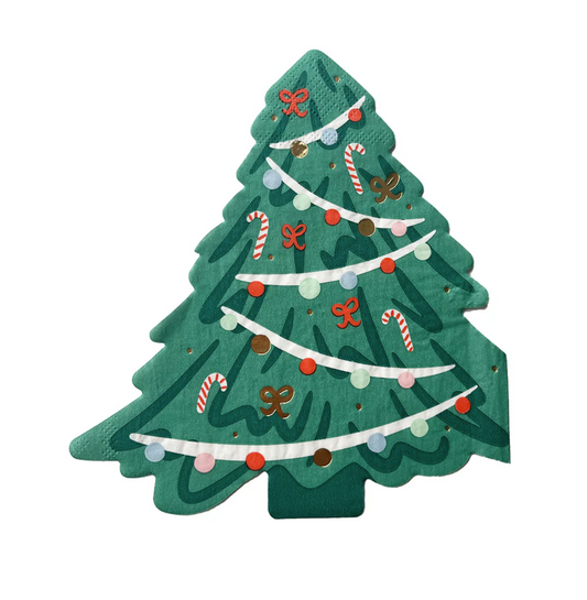 Baking Spirits Bright Christmas Tree Large Napkins