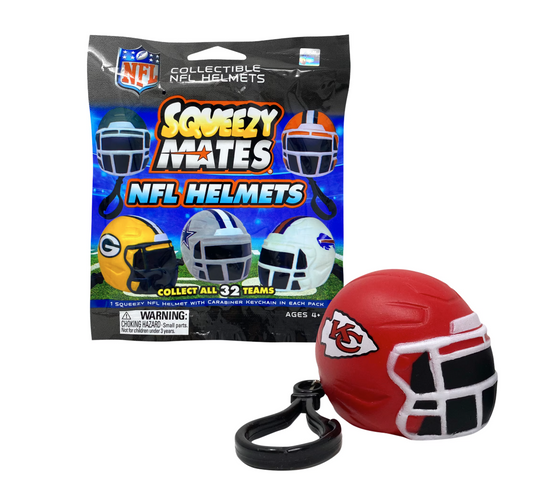 SqueezyMates NFL Helmets 2025