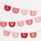 Valentines Fabric Garland