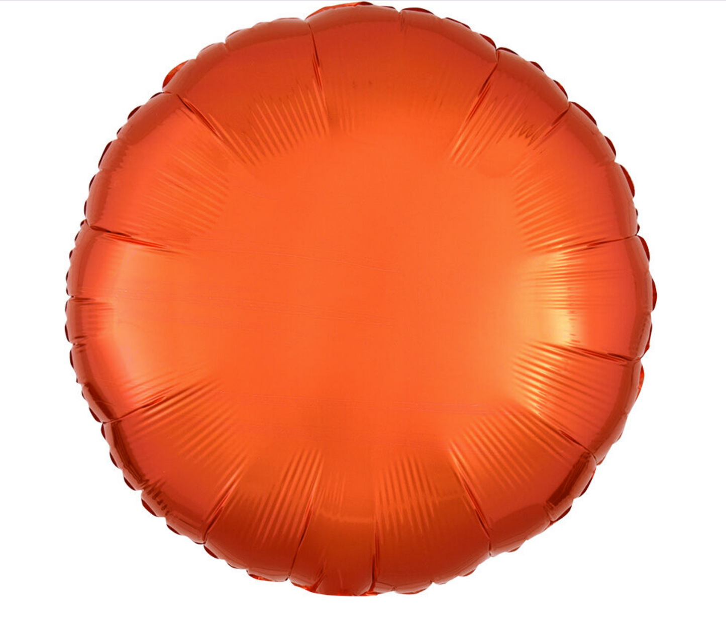 Metallic Orange Standard Foil Balloon