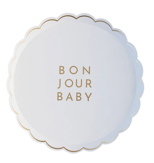 Bonjour Baby Blanc White Small Plates