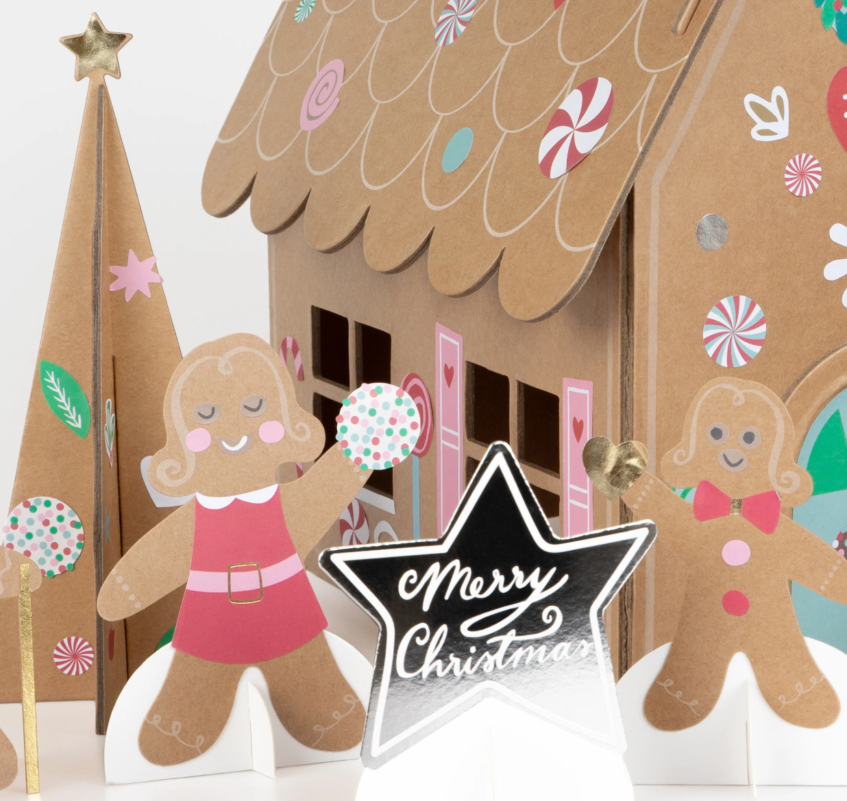 Gingerbread Sticker Advent Calendar