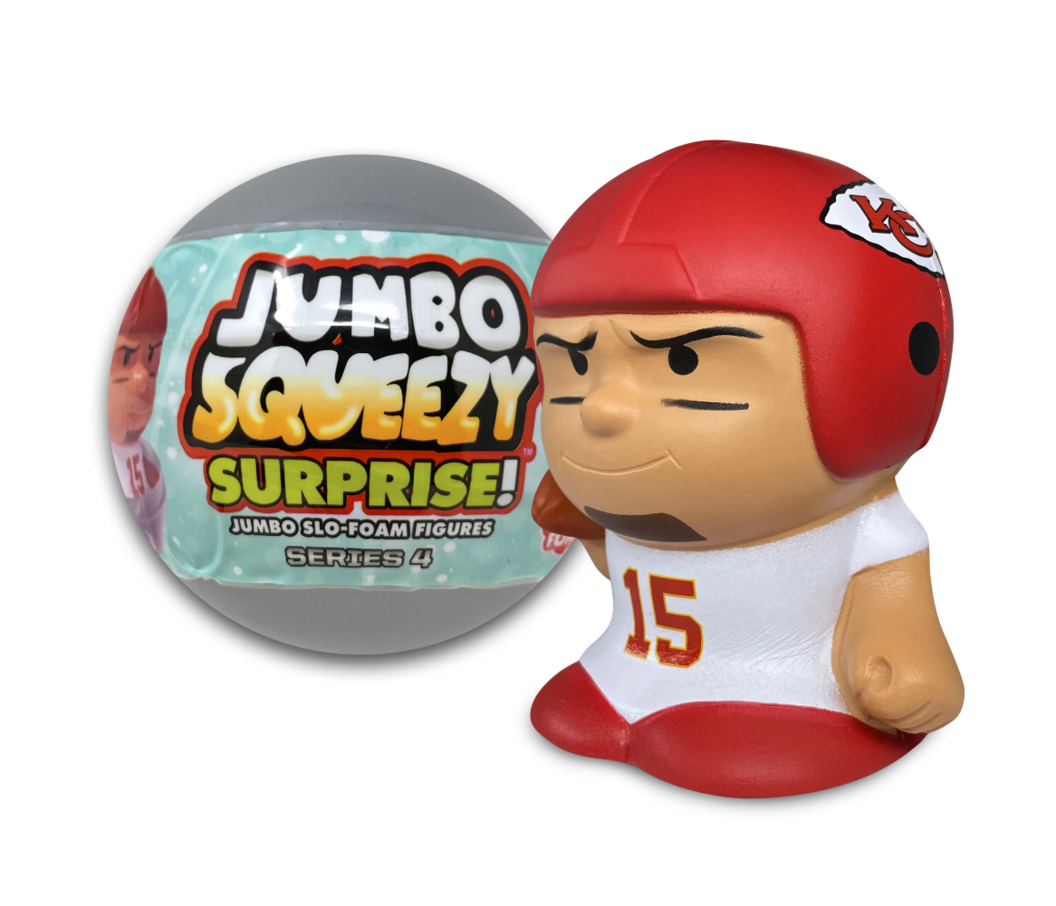 2025 NFL Jumbo Squeezy Surprise! Giant Capsule