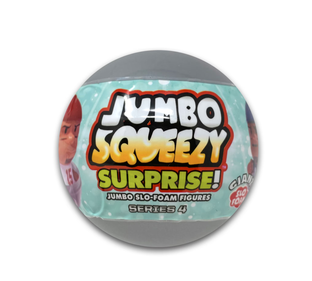 2025 NFL Jumbo Squeezy Surprise! Giant Capsule