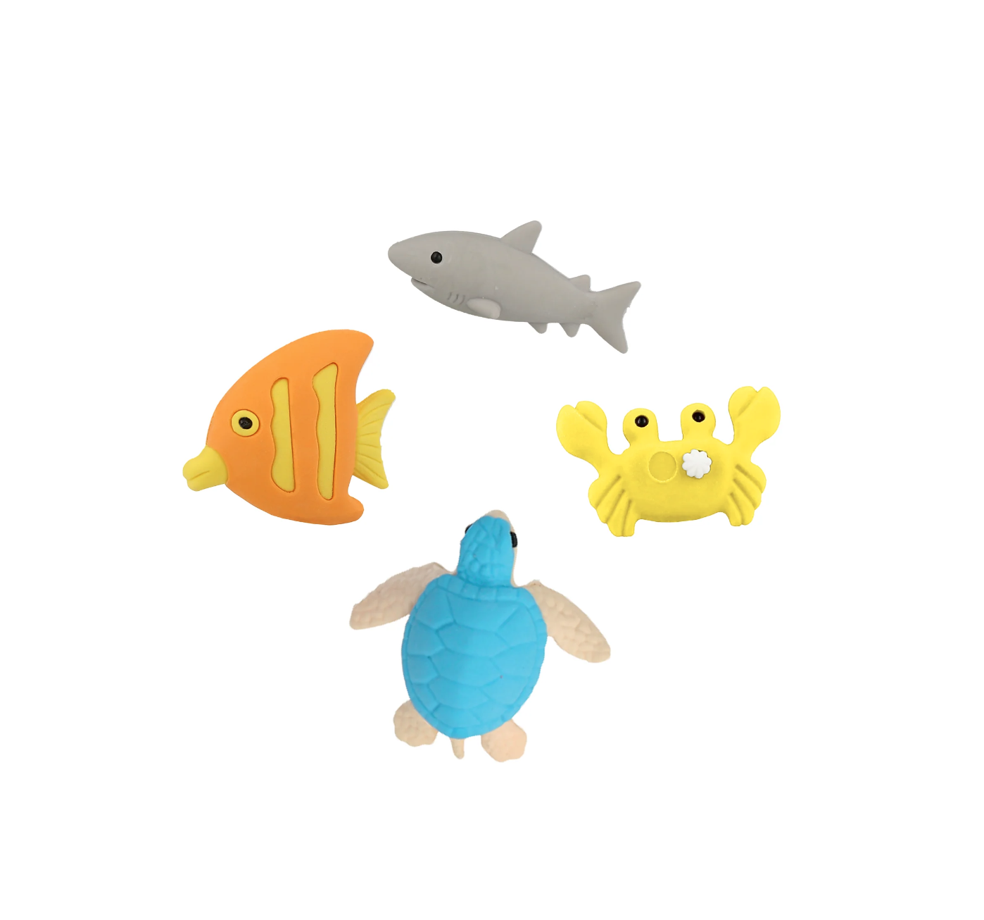 Under The Sea Kids Valentine's Cards & Erasers Set